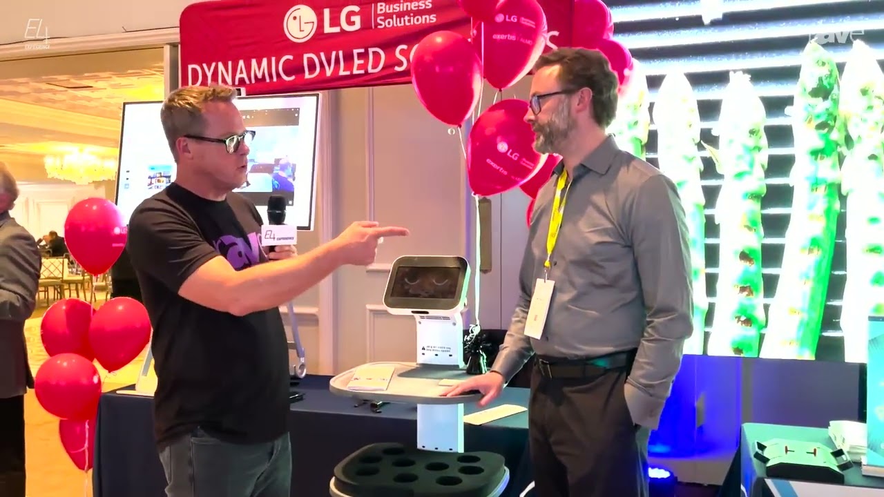 E4 Experience: Top Product Pick E4 Chicago 2022, LG Electronics CLOi GuideBot and ServeBot