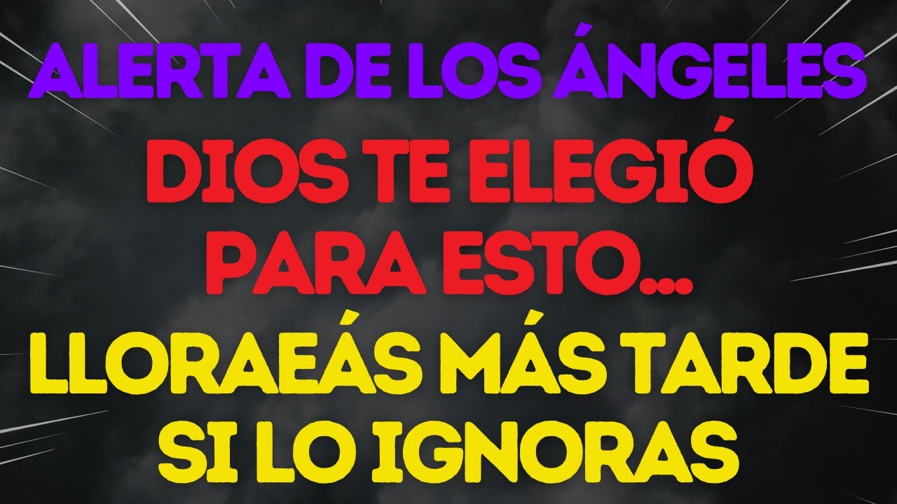 💌¡NO SALTES! DIOS TE ELEGIÓ PARA VER ESTO POR UNA RAZÓN...✝️MENSAJES DIVINOS