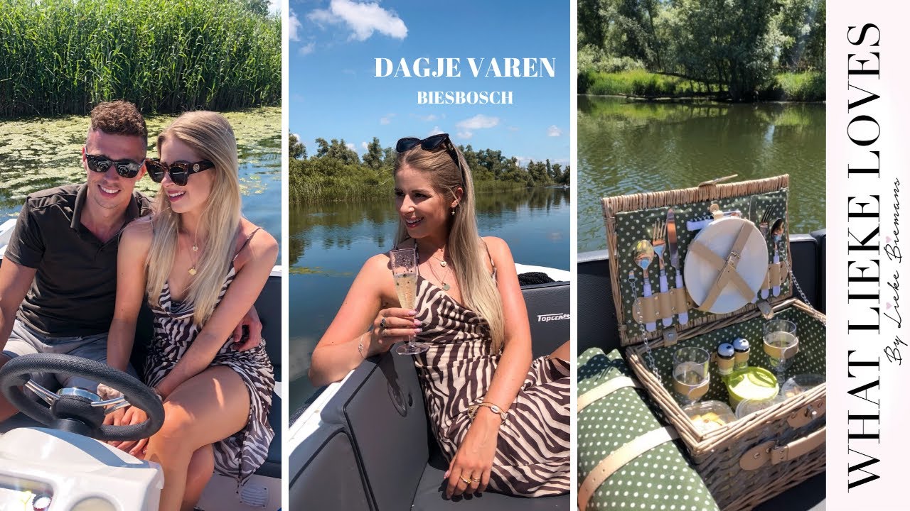 VAREN IN DE BIESBOSCH ⛵|| WEEKENDVLOG #7 | Lieke Biemans