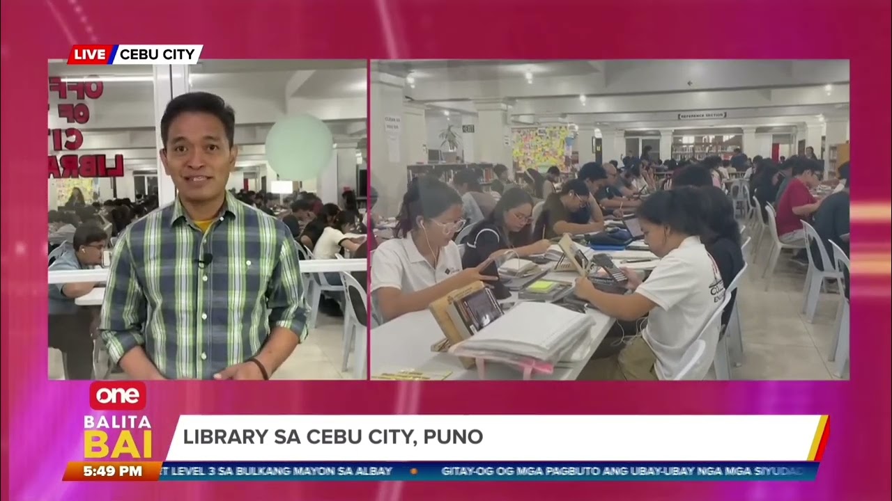LIVE from Cebu City Public Library | Feb 28, 2026: Puno pirmi ang only 24/7 library sa Pilipinas.