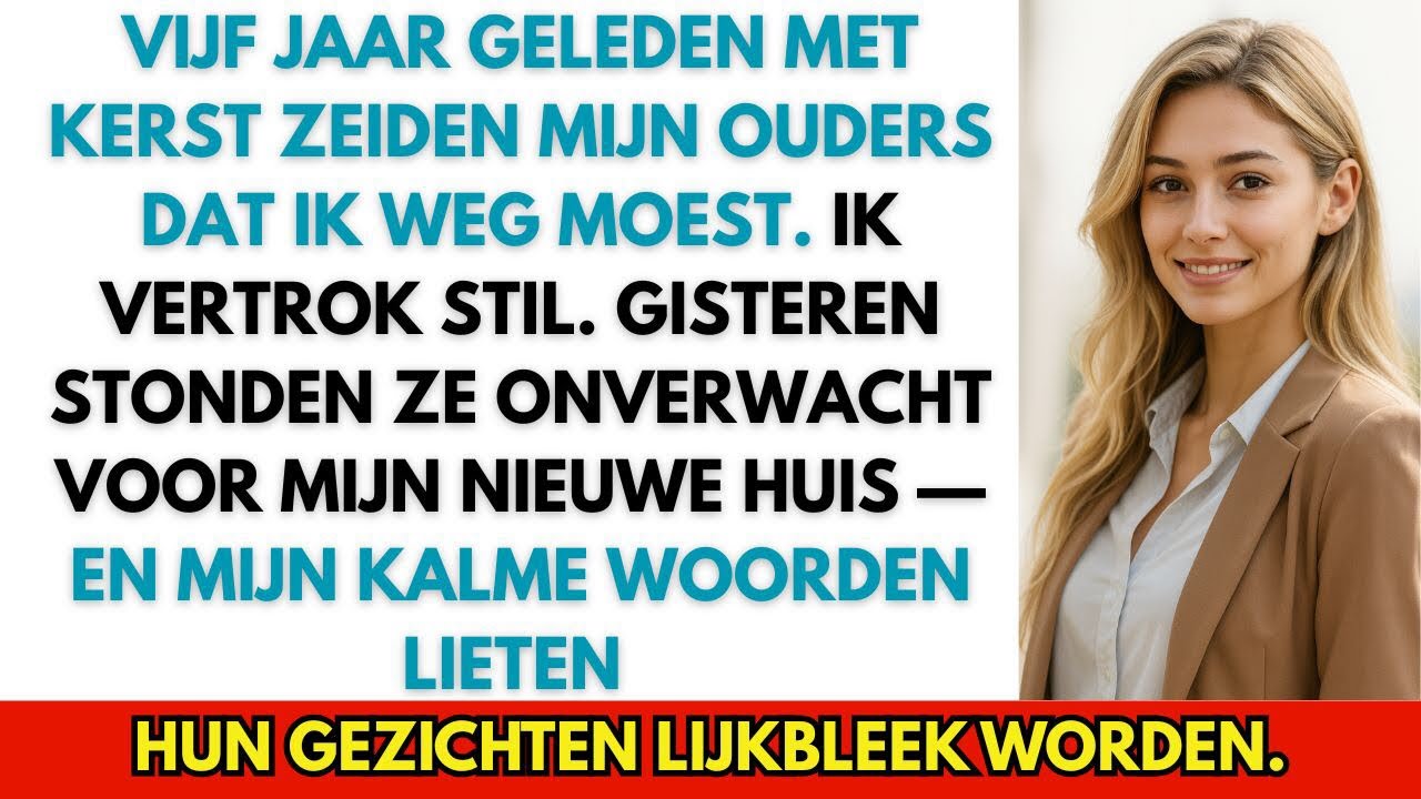 “Vijf jaar geleden met Kerst zeiden mijn ouders dat ik weg moest… en toen gebeurde dit.” 