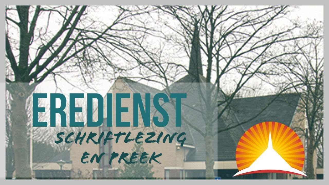 Eredienst 1-2-2026 18:30 uur, ds. J.W. Verboom