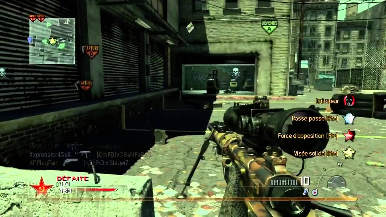 Le Gameplay de SounSoun pour la NUKE - Duel entre PlayFan et SounSoun sur Mw2 !