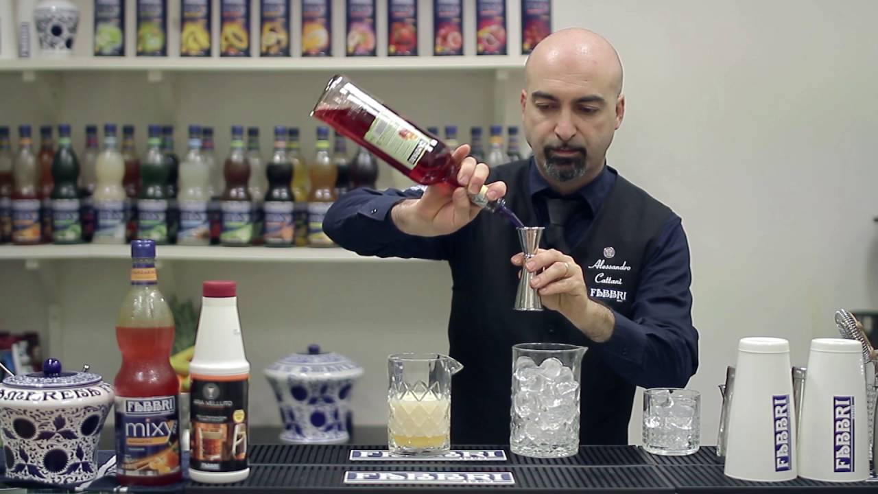 Fabbri Professional | Aria&Velluto - Negroni con aria al mandarino