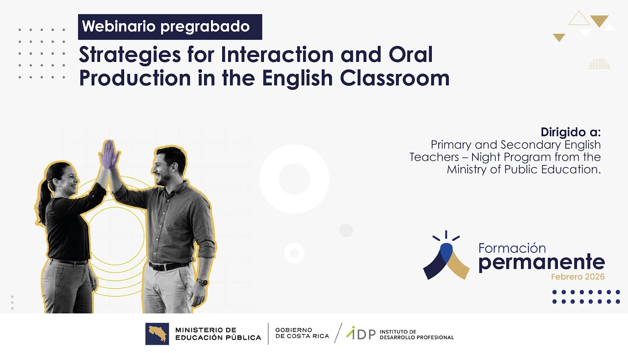 Strategies for interaction and Oral Production