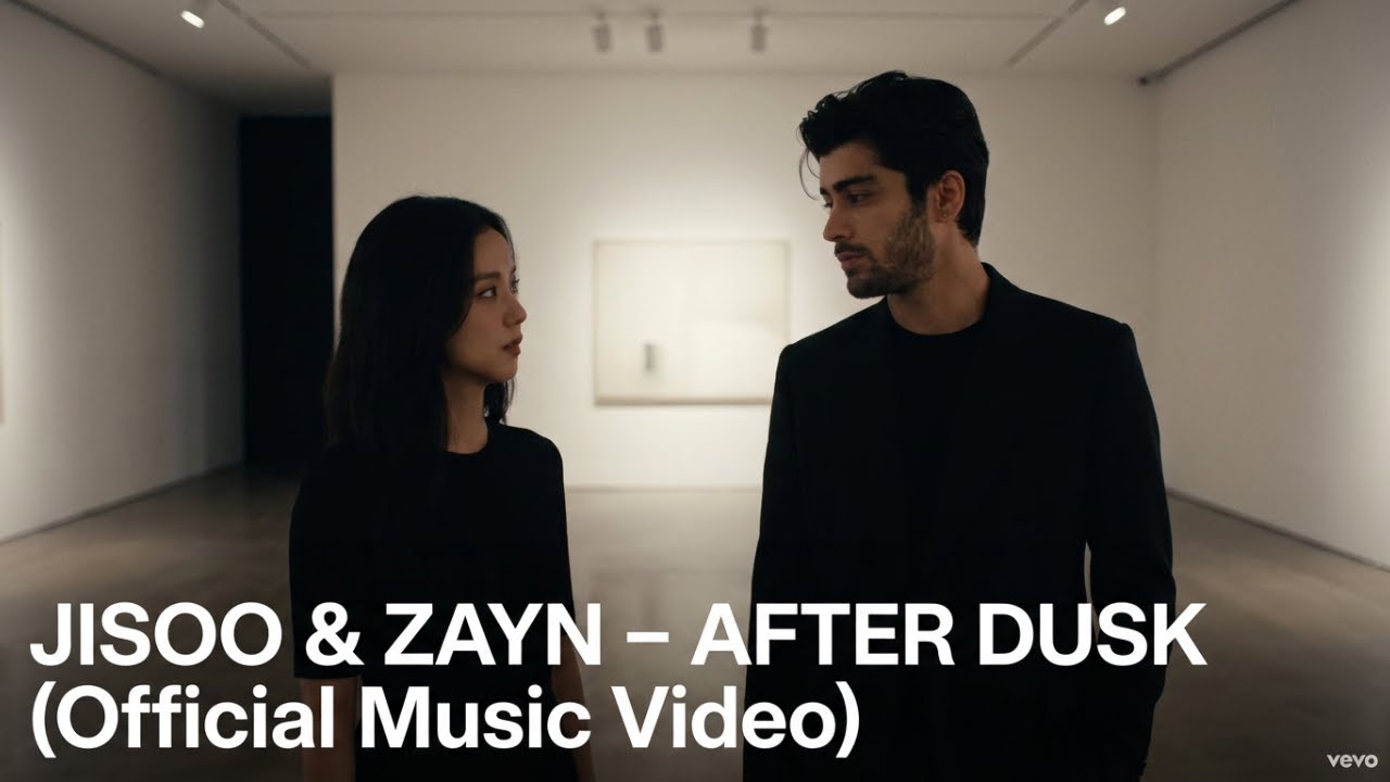 JISOO & ZAYN - After Dusk (Official Music video)