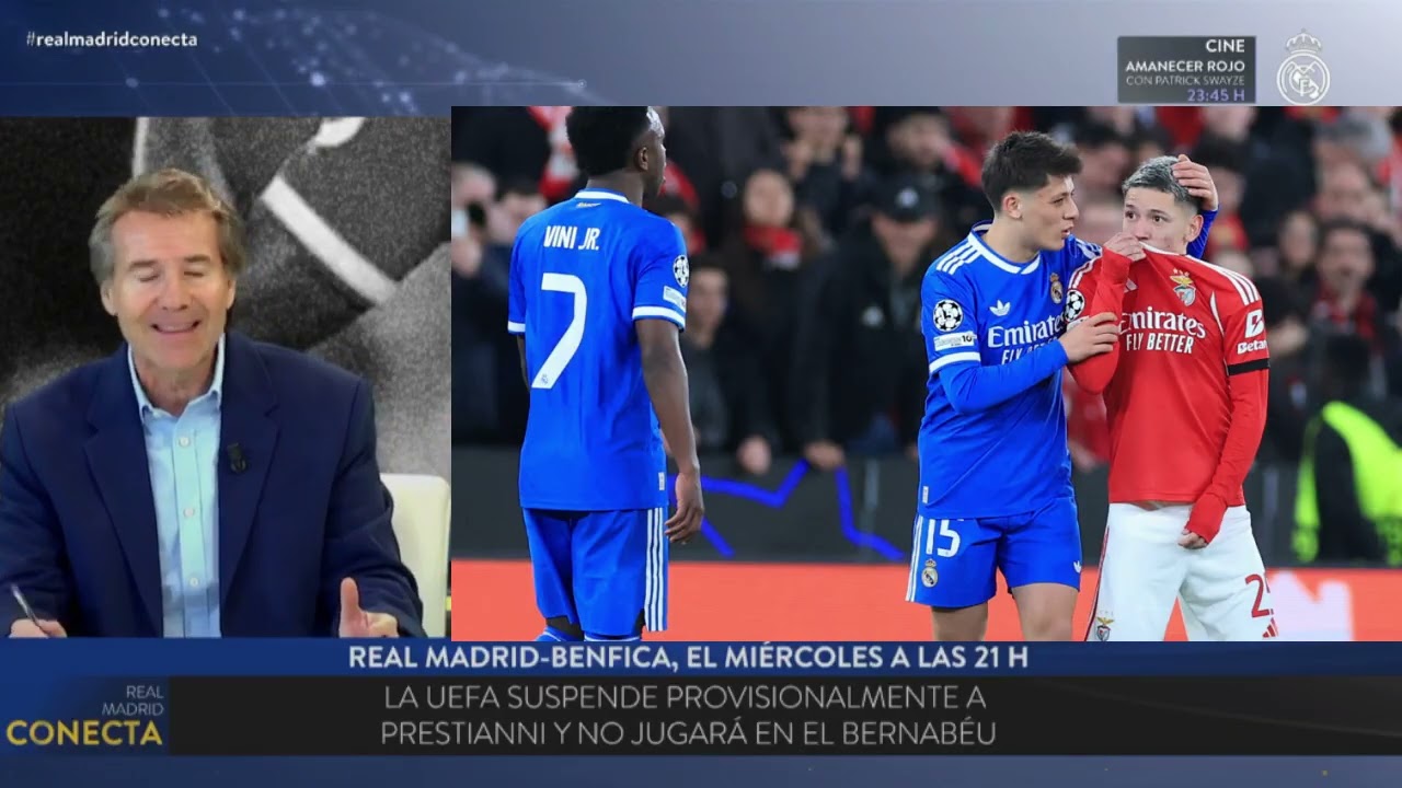 REAL MADRID TV Analiza La SANCIÓN De La UEFA A PRESTIANNI Por INSULTO RACISTA A VINICIUS JR
