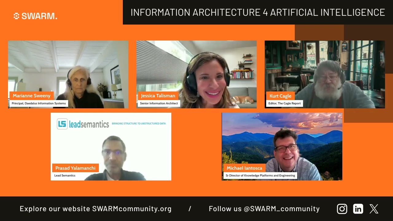 Panel Discussion: Information Architecture for Artificial Intelligence