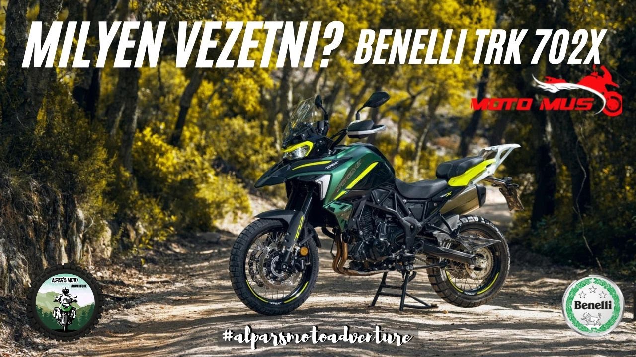 Milyen vezetni? Benelli TRK 702 X 2023 #alparsmotoadventure #motomus