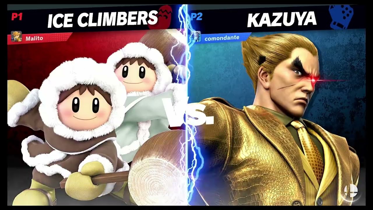 comondante kazuya vs malito villager, ice climbers