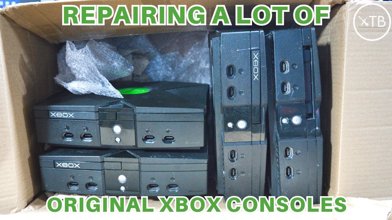 Repairing A LOT Of Original Xbox Consoles From eBay!