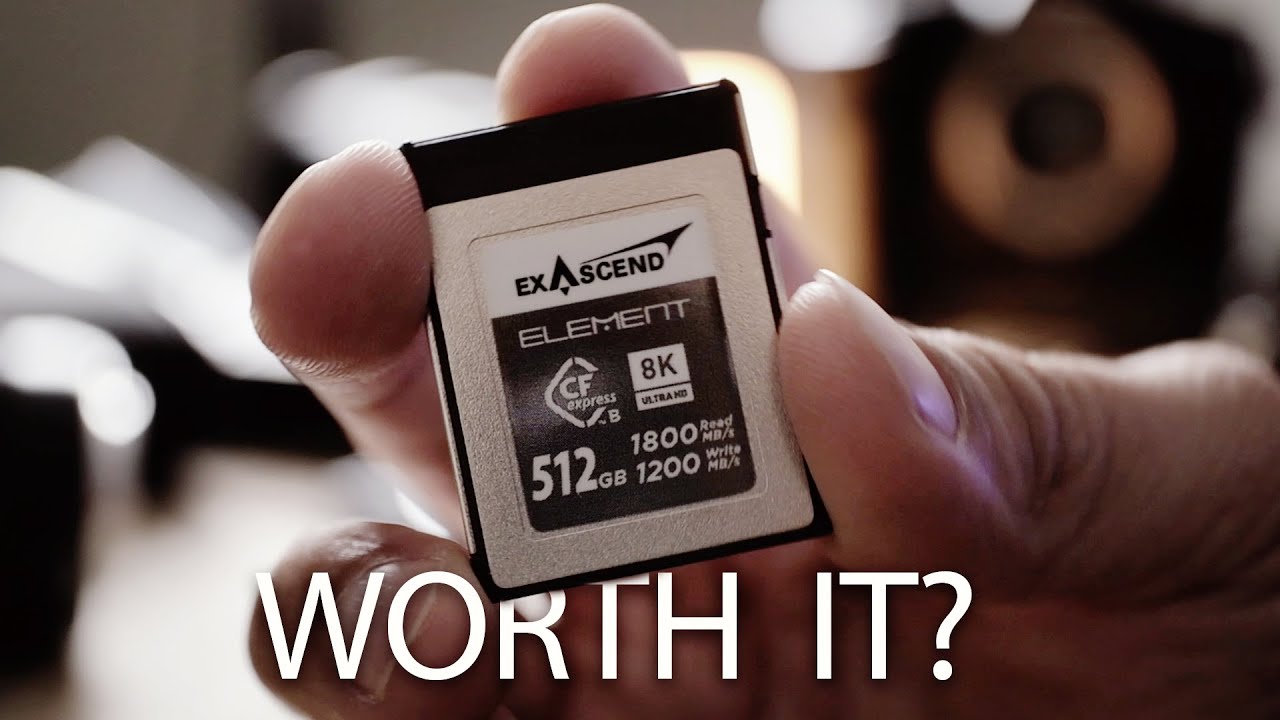 Exascend 512GB CFexpress TYPE B Card - Affordable but is it Worth it?