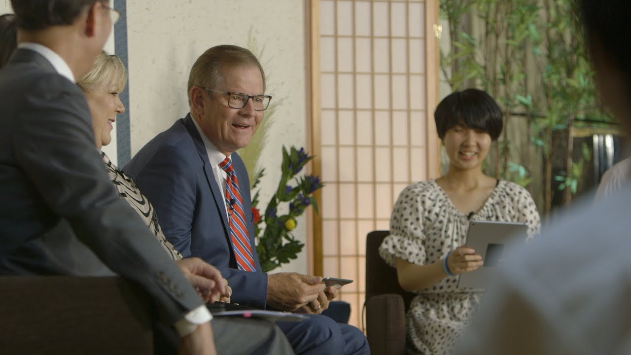 Elder Stevenson Speaks to Japanese Youth in Their Language at Face to Face Event