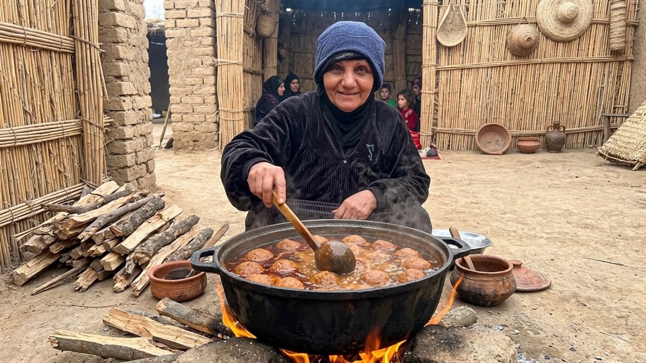 طريقة طبخ أقدم اكلة بالعراق والعالم كله ومكوناتها موجودة في كل بيت 
