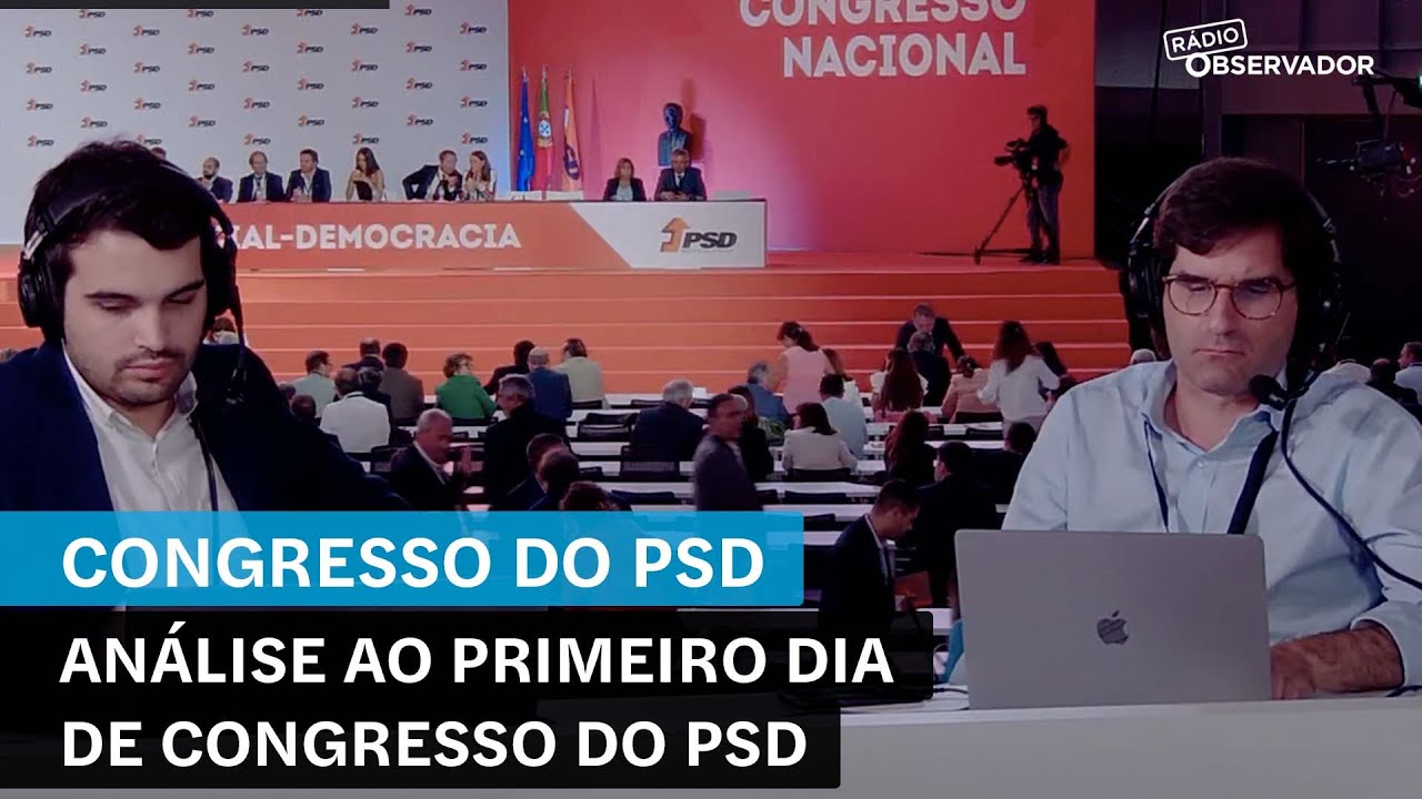 Rádio Observador em direto do Congresso do PSD