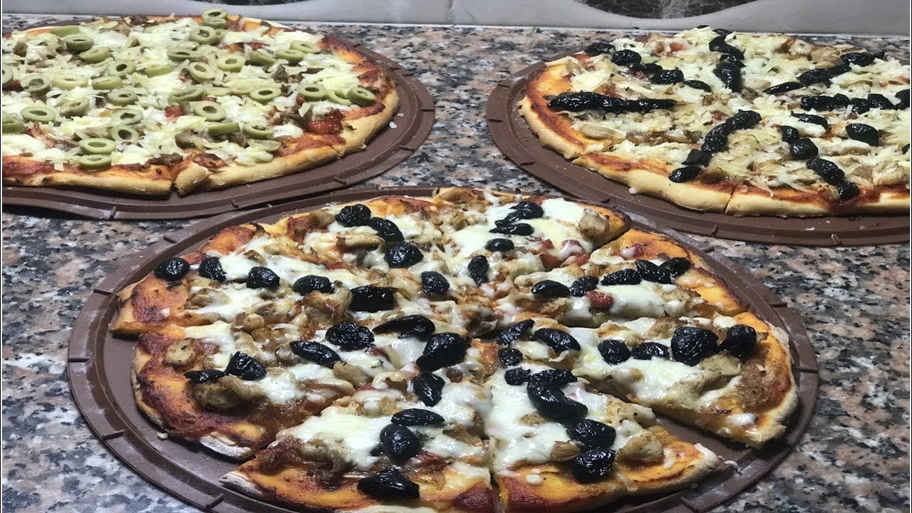 بيتزا 🍕 سهلة بعجين رائع  وحشوة لذييذة  مع سر لذتها