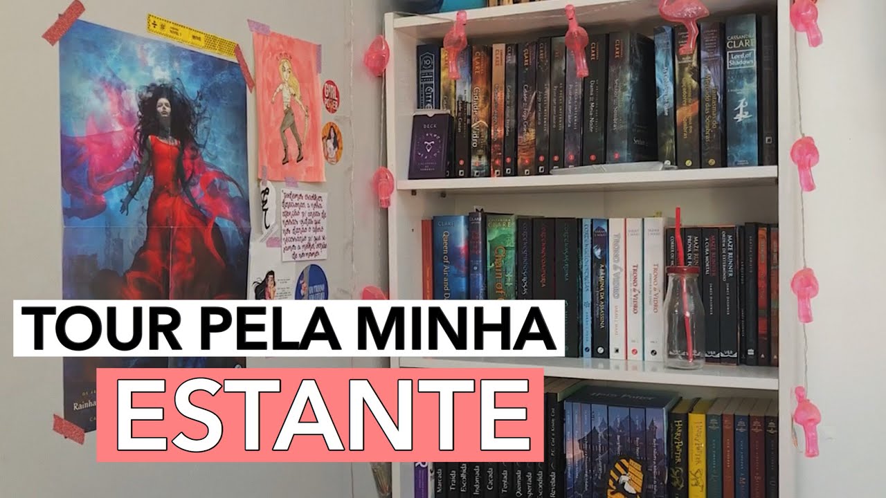 TOUR pela minha ESTANTE | estudocerto