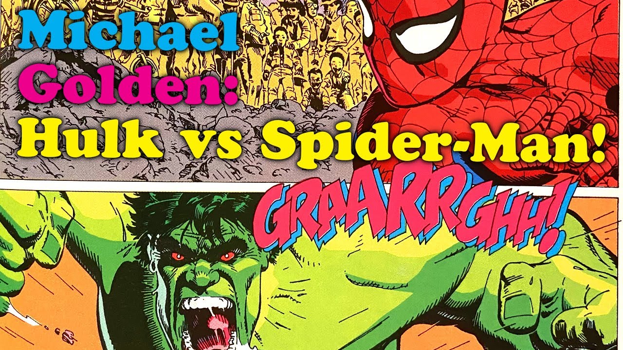 Hulk vs Spider-Man by Michael Golden