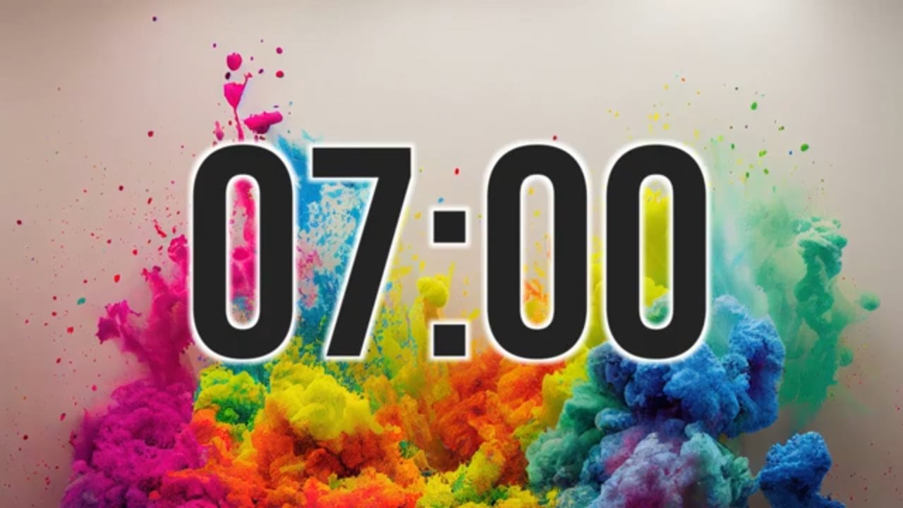 7 minute timer