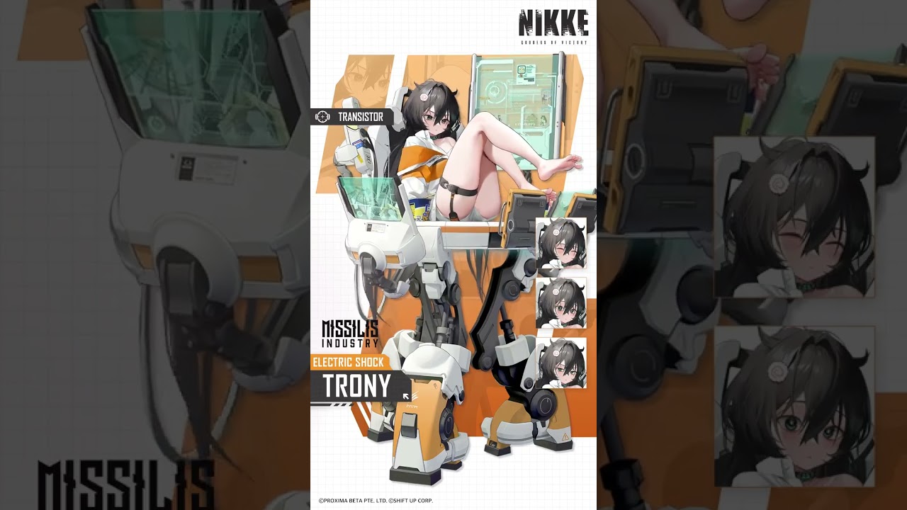 📌NIKKE PROFILE   Trony ✅MISSILIS INDUSTRY