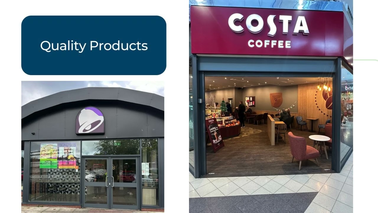 In need of a new shopfront? Glasgow Aluminium Shopfronts