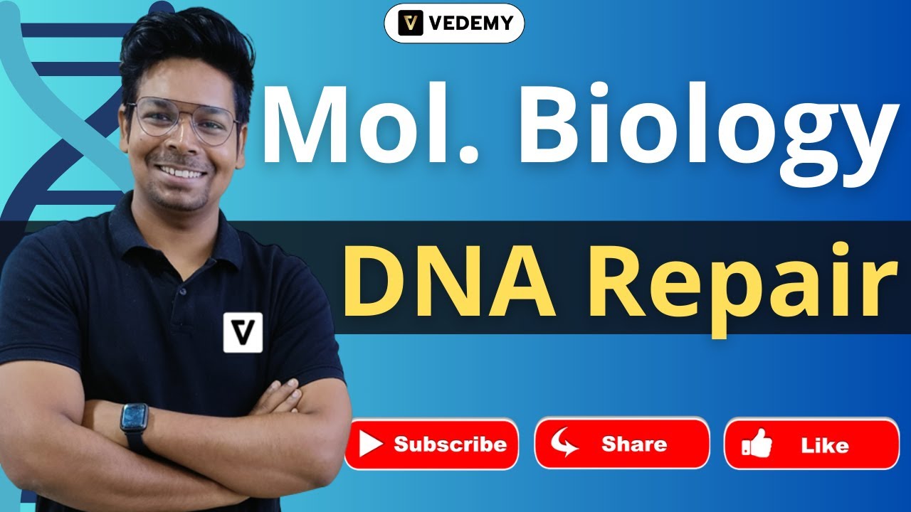 DNA Repair | Molecular Biology | By Virendra Singh | CSIR | GATE | DBT | ICMR | CUET | IIT JAM |