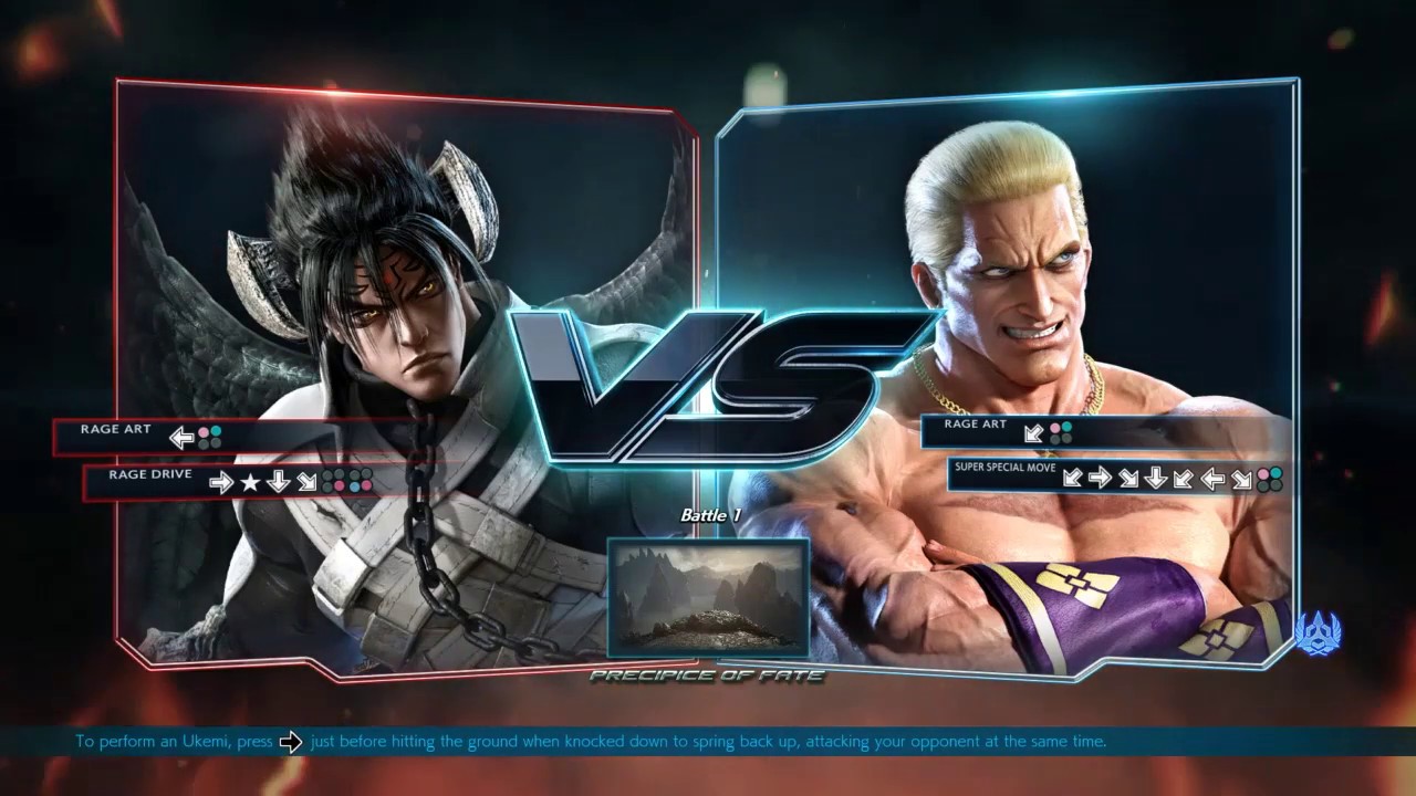 Tekken 7 - Knee (Devil Jin , Jin) Vs Arslan ASH (Geese) in KSA