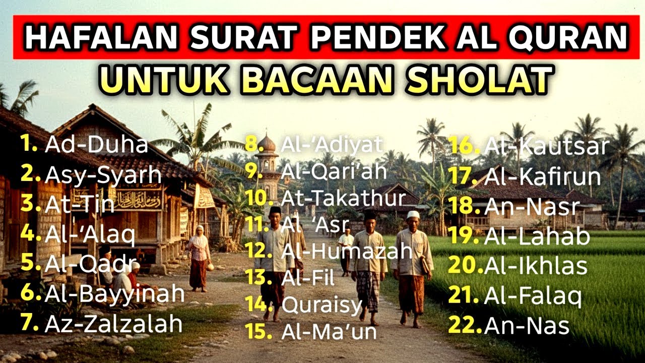 Ngaji Juz 30 Full Menyentuh Hati | Langgar Sunyi & Pagi yang Damai