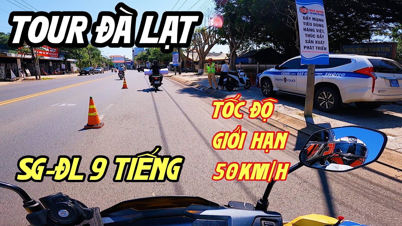 TOUR ĐÀ LẠT THÁNG 3 | SAU HƠN 1 NĂM TRỞ LẠI ĐÀ LẠT BẰNG XE MÁY | CON ĐƯỜNG QL 20 CÓ KHÓ ĐI KHÔNG?