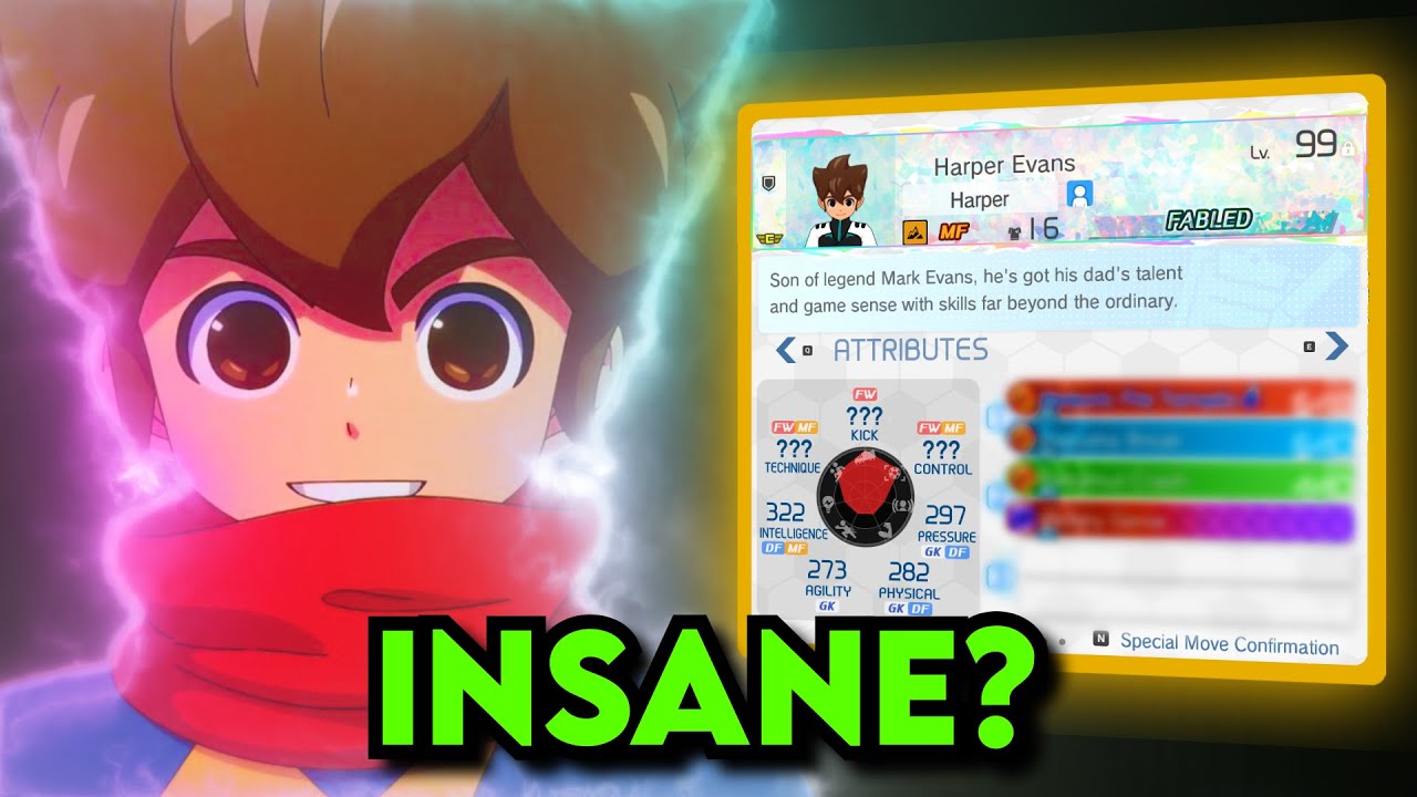 FABLED Harper Evans review: Worth It? (Inazuma Eleven Victory Road)