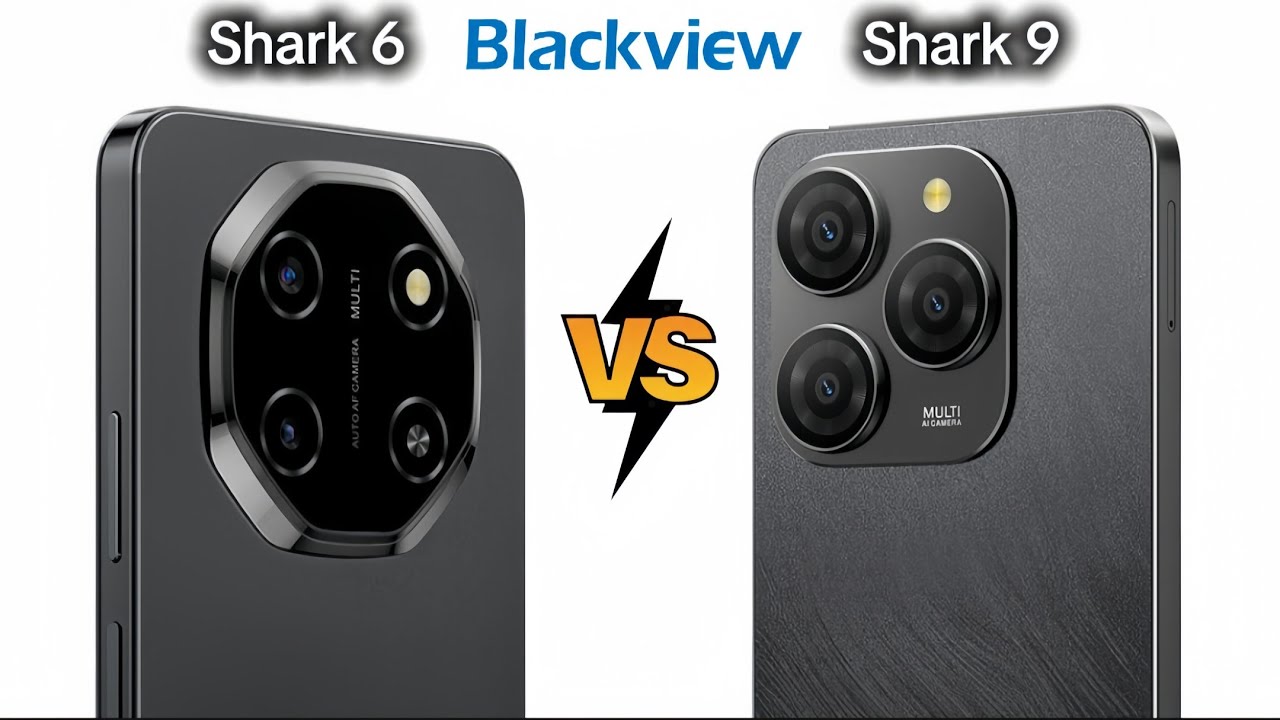 BLACKVIEW Shark 6 vs BLACKVIEW Shark 9 | Full comparison