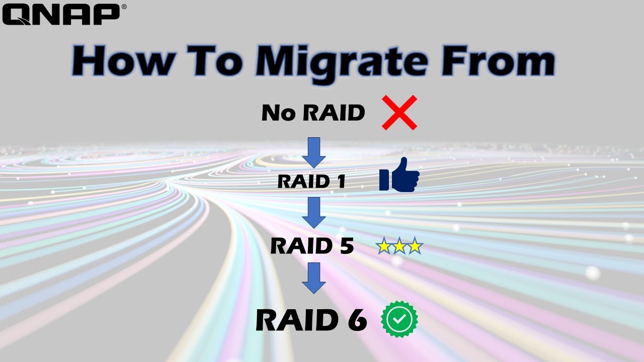 How to Migrate Your QNAP NAS from Single Disk No RAID to RAID 1, 5 & 6