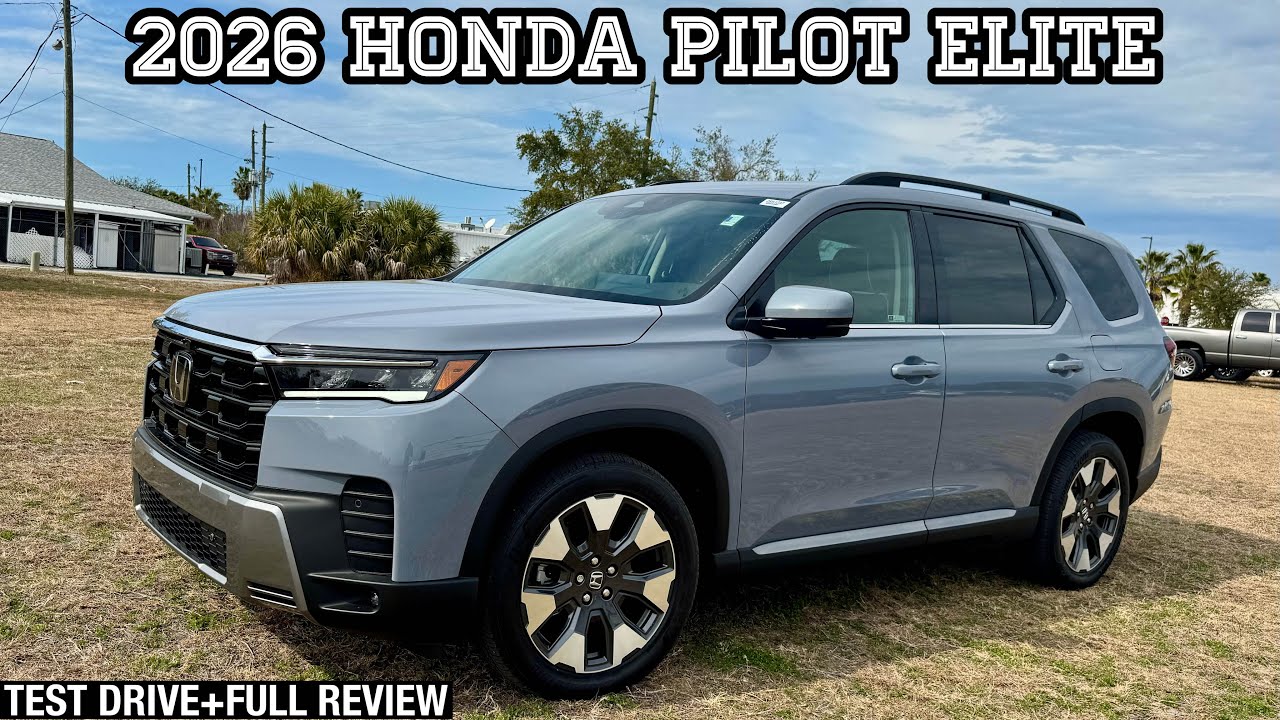 2026 Honda Pilot Elite: TEST DRIVE+FULL REVIEW