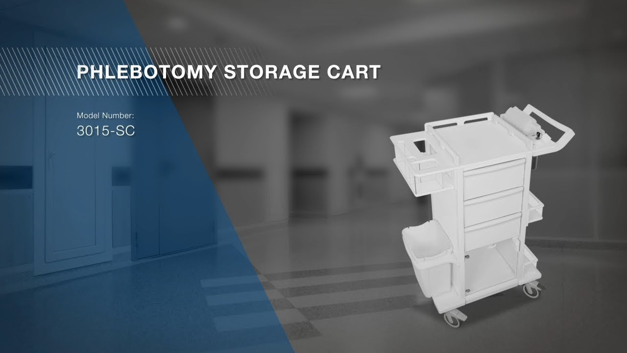 Product Spotlight: Phlebotomy Storage Cart (3015SC)