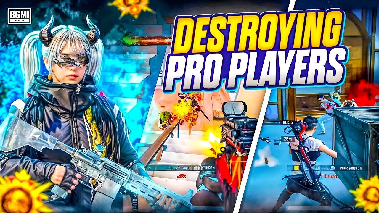 DESTROYING PRO PLAYERS🔥 | Quick Clutches 1v4 Intence Clutches | BGMI PUBG Gameplay