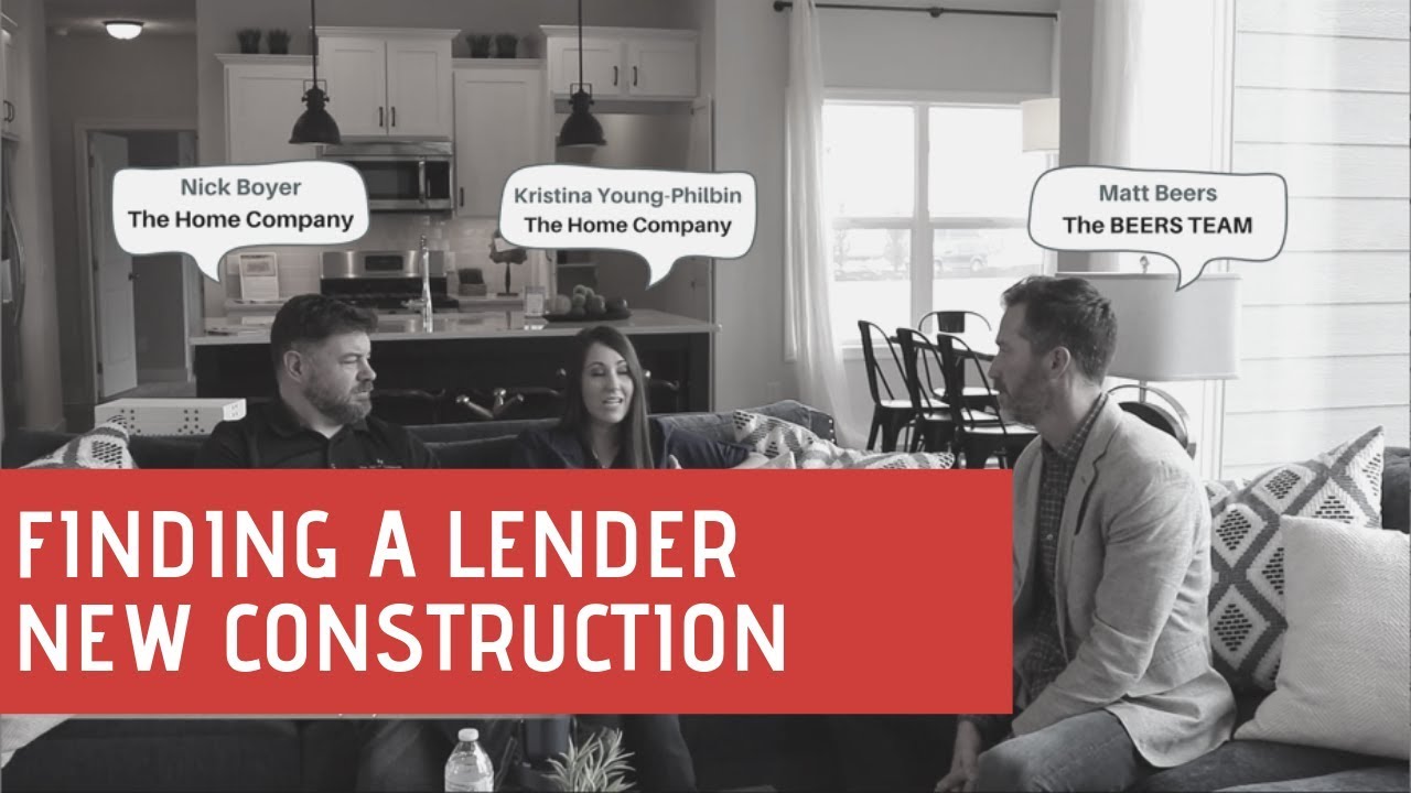 Lenders and Getting Pre-Approved for New Construction [The Home Company Omaha]