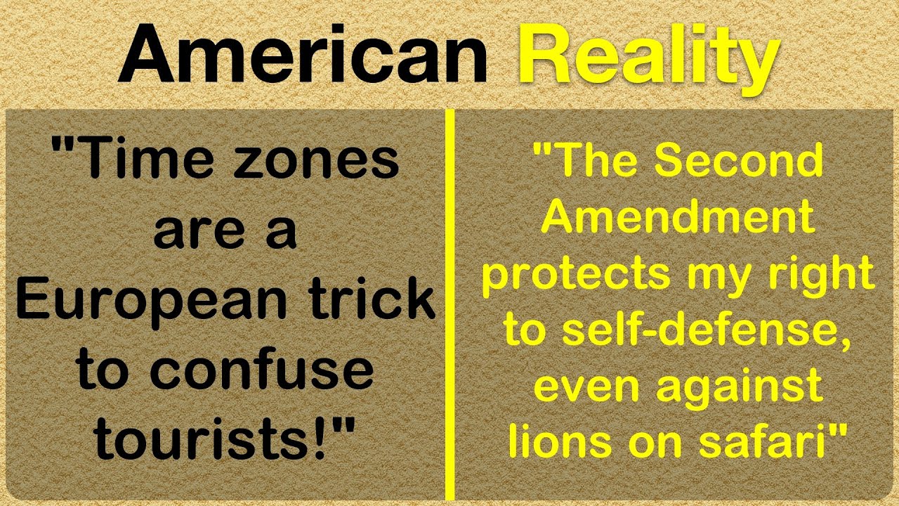 Proof Americans Live in Their Own Reality