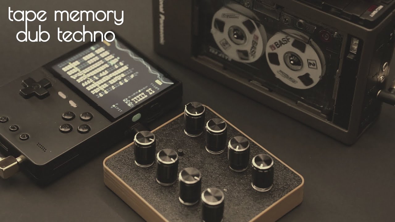 Tape Memory - Dub Techno, M8 Headless with Tape Recorder