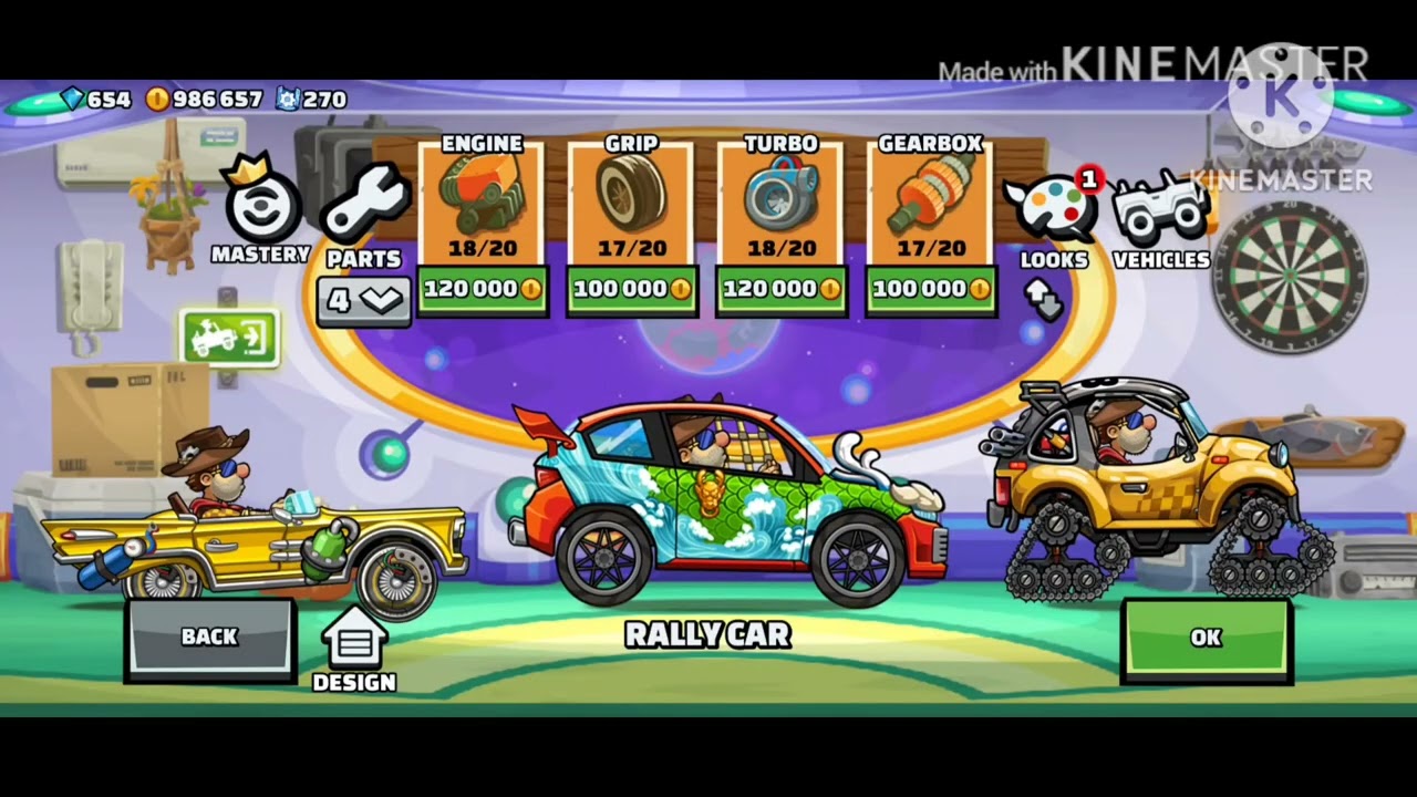 28,555 SCORE POINTS IN TEAM EVENT RAPID DECISIONS - Hill Climb Racing 2