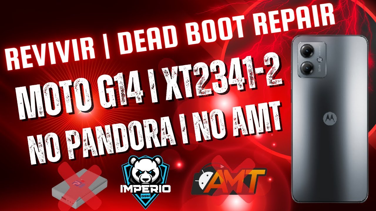 ✅ UNBRICK MOTO G14 NUEVO MÉTODO 2025 | Revivir Motorola G14 Cualquier seguridad sin Pandora ni AMT
