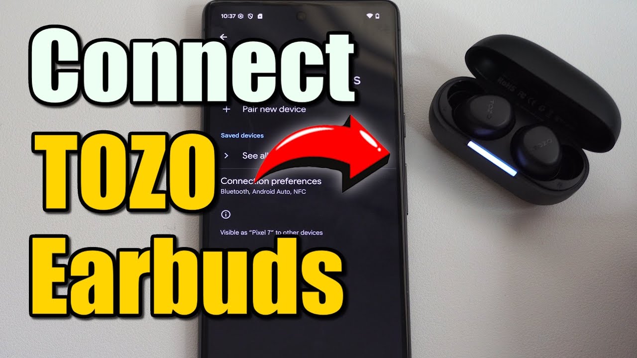 Как подключить наушники TOZO к телефону Android (лучший способ)