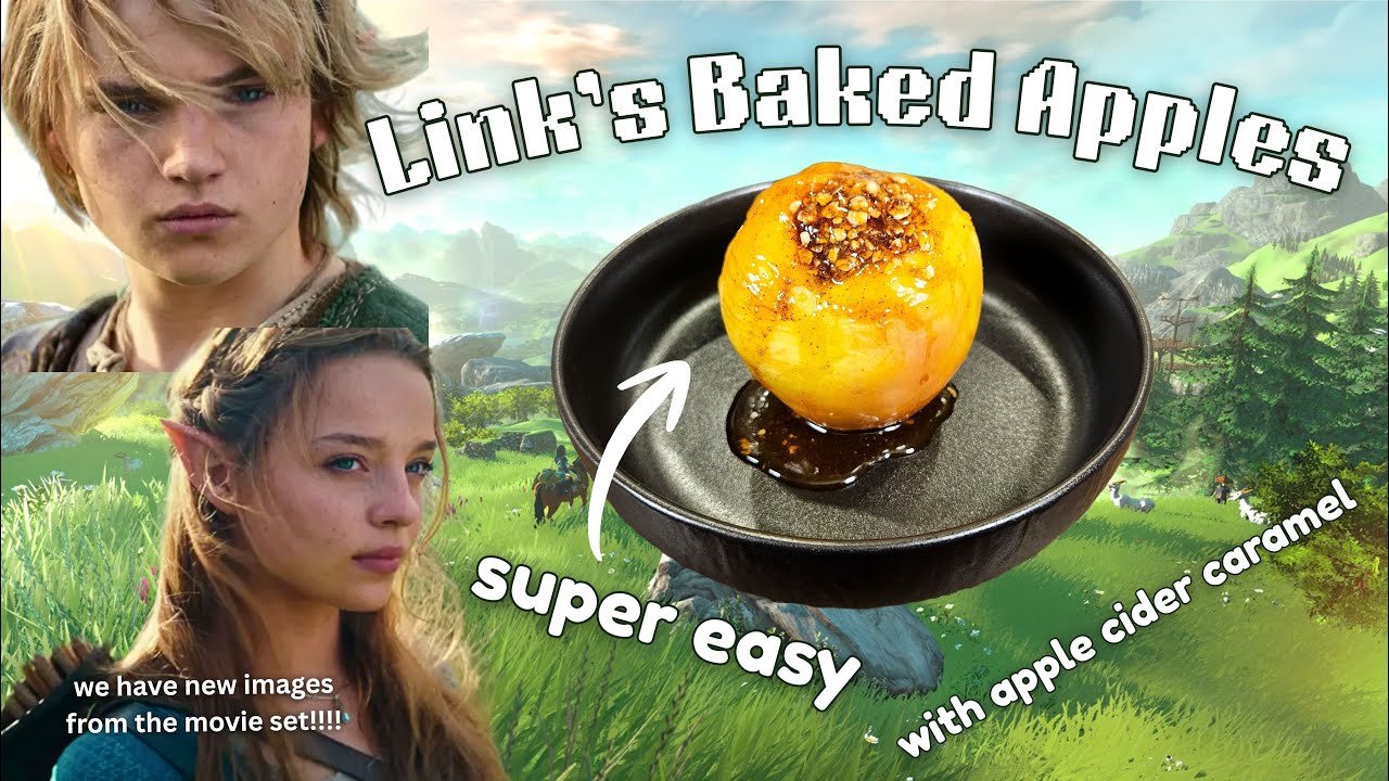SUPER EASY Legend Of Zelda Baked Apples For The Holidays!