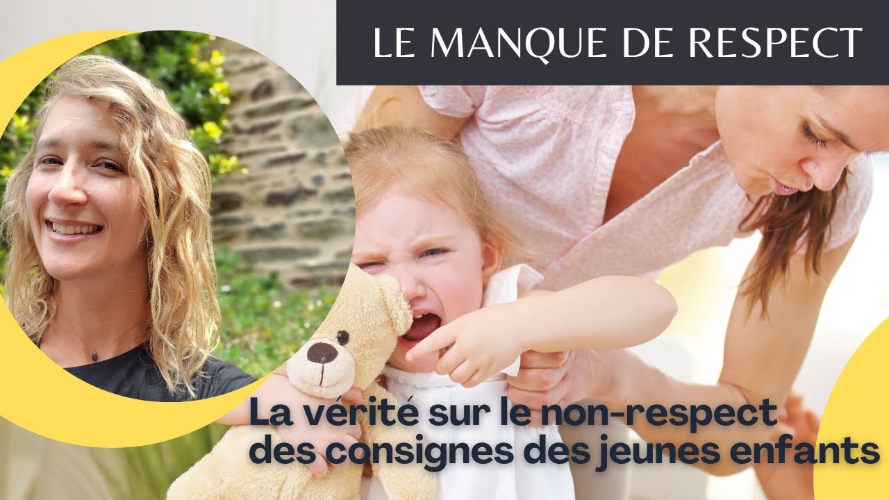 La vérité sur le manque de respect chez les jeunes enfants