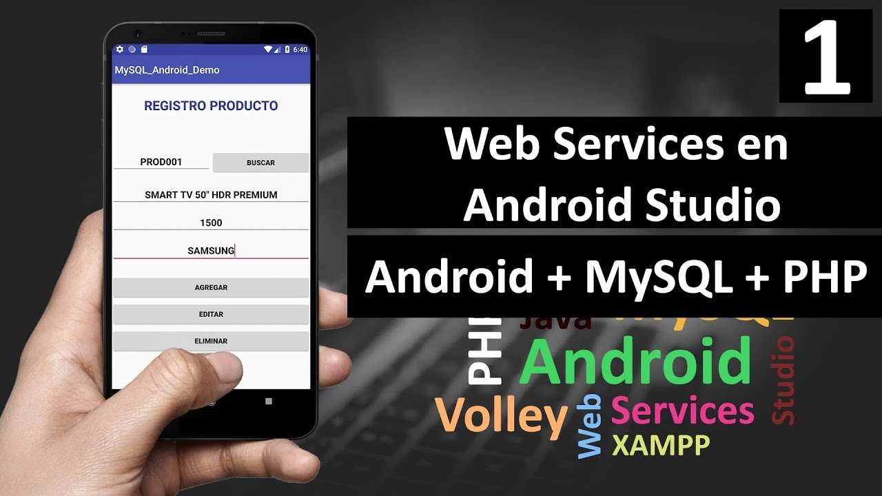 MySQL con Android Studio (Web Services)