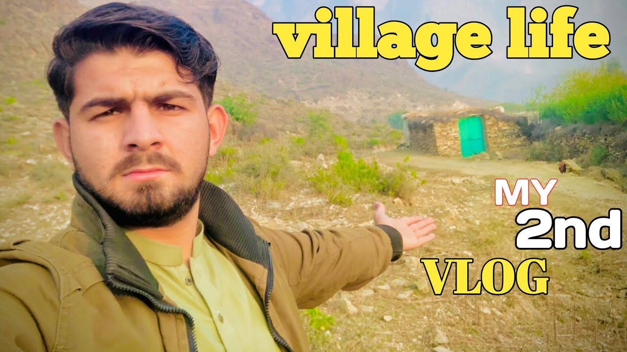 Village Life Vlog | My 2nd Vlog | Peaceful Mountain Village Tour | ShahzebVlogs 