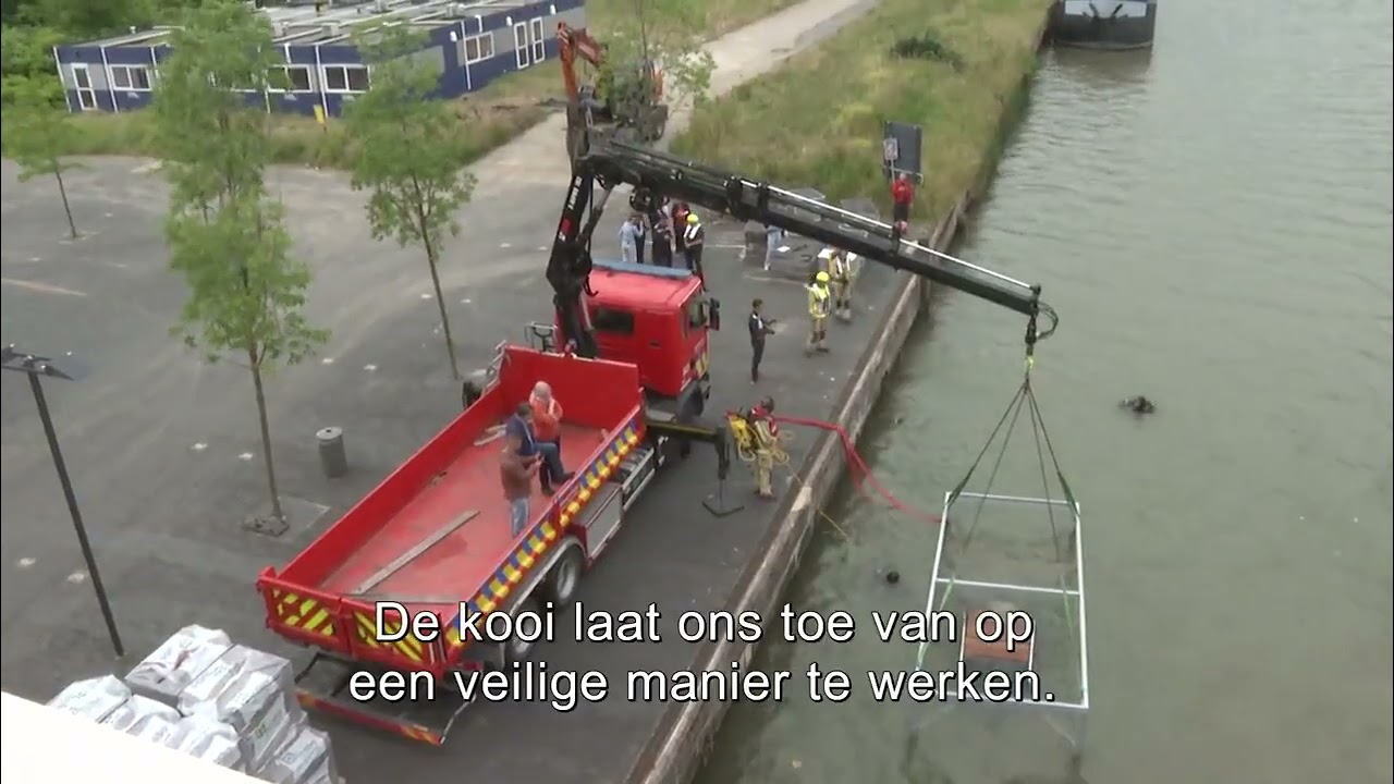 Oefenkooi brandweerduikers - HVZ Vlaams-Brabant West
