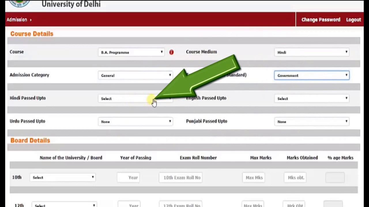 SOL ONLINE UG ADMISSION  PROCESS 2017-18