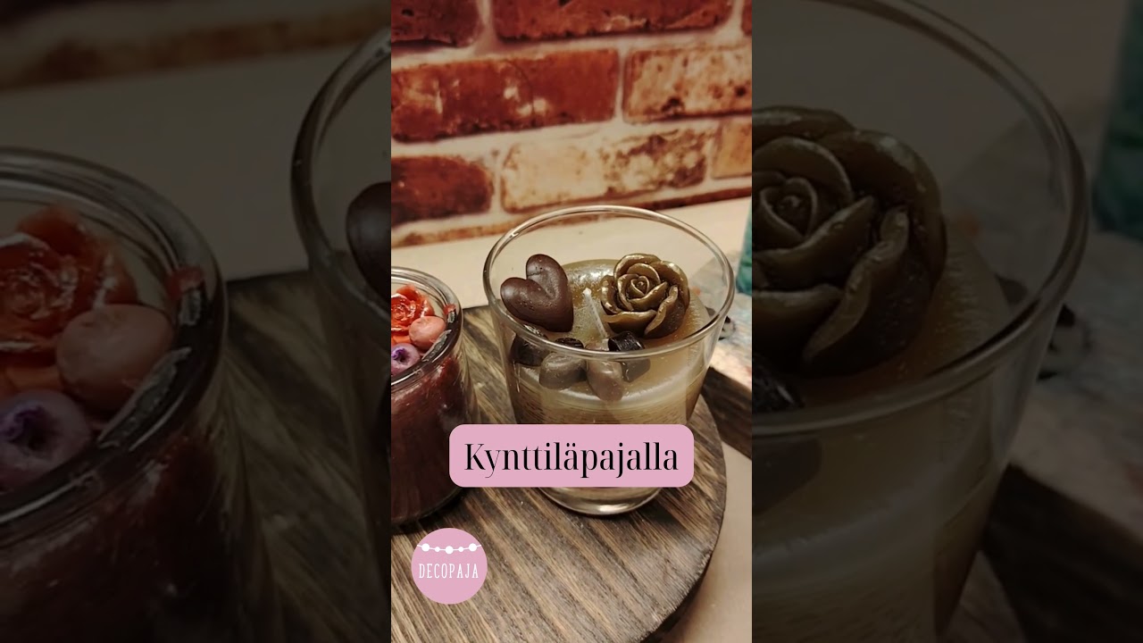 Luo oma kynttil&auml; &ndash; el&auml;mys Vantaalla #kynttil&auml;paja #virkistysp&auml;iv&auml; #tyhyp&auml;iv&auml; #tiimip&auml;iv&auml; #el&auml;myksi&auml;