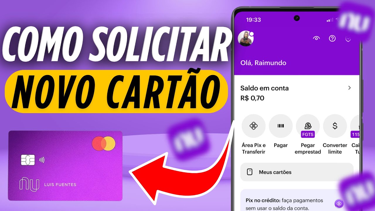 N&Atilde;O CONSIGO SOLICITAR CART&Atilde;O NO NUBANK? COMO SOLICITAR NOVO CART&Atilde;O NUBANK