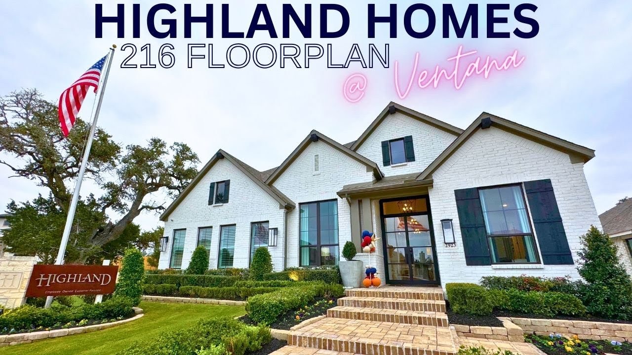 216 Plan by Highland Homes | Ventana Community | 3,050 SQFT | Bulverde, TX